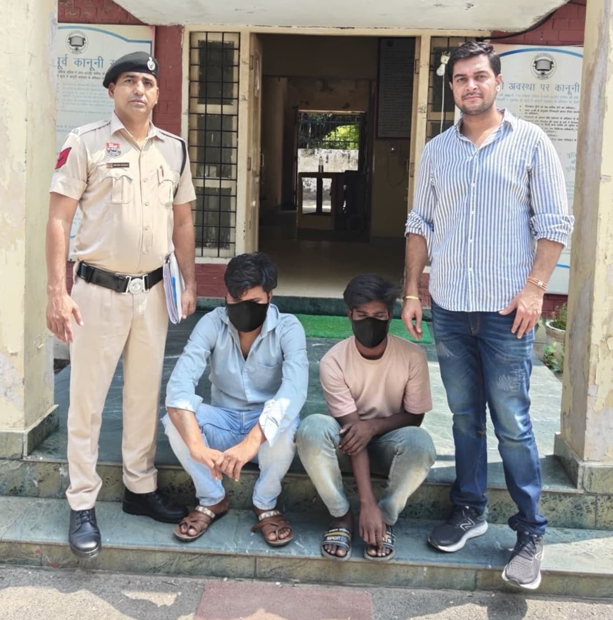 Faridabad News | डेबिट कार्ड रिन्यू कराने के नाम पर 8.29 लाख की साइबर ठगी : दो खाताधारक गिरफ्तार | दोनों आरोपियों को जेल भेजा