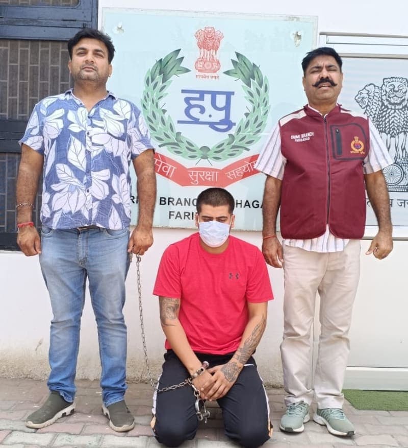 Faridabad News | होटल कर्मचारी पर हमले में एक और गिरफ्तारी : पिस्टल देने का आरोप | 3 पहले गिरफ्तार