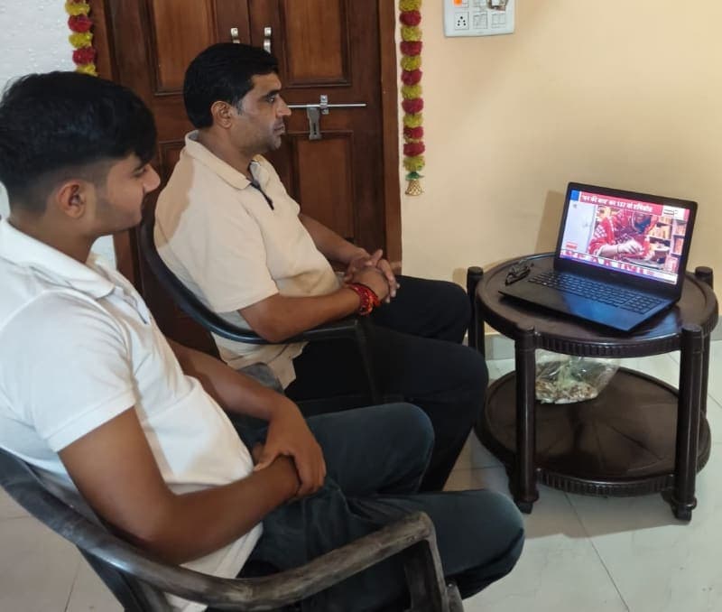 Ateli News | कार्यकर्ताओं संग सुनी ‘मन की बात’ : प्रदीप सराय ने बताया प्रेरणादायक | विकसित भारत में भागीदारी का आह्वान