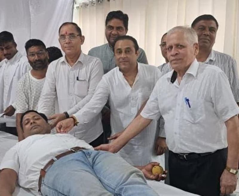 Yamunanagar News | निरंकारी श्रद्धालुओं ने रक्तदान कर दिया मानवता का संदेश : 106 ने किया रक्तदान | सेक्टर-18 निरंकारी भवन में लगा शिविर