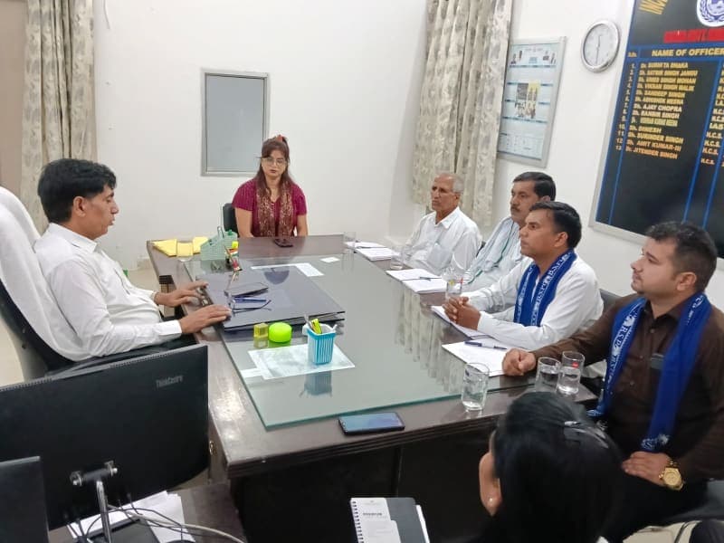 Kanina News | मतदाता सूची पुनरीक्षण को लेकर राजनीतिक दलों के साथ बैठक : एसडीएम ने साझा किए प्रपत्र | दावे-आपत्तियों और नोटिस प्रक्रिया की समीक्षा