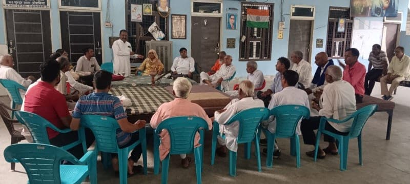 Mahendragarh News | डॉ. अंबेडकर स्मारक समिति ने शुरू किया सदस्यता अभियान : छात्रावास निर्माण में सहयोग की अपील
