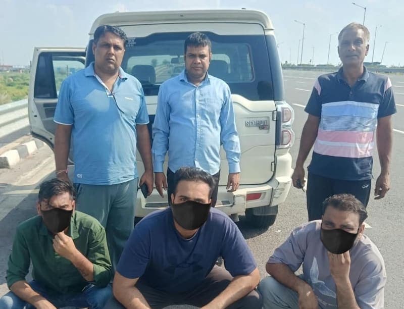 Faridabad News | डॉक्टर का नंबर खोजते 95,105 रुपये की साइबर ठगी : जयपुर से तीन गिरफ्तार | 3 दिन के रिमांड पर आरोपी